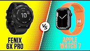 Fenix 6x Pro vs Apple Watch 7: Watch Before You Buy!