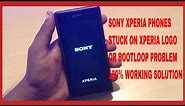 how to fix sony xperia phones stuck on xperia logo or bootloop problem