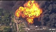 LIVE: Massive fire burning at chemical plant in Rockton, Ill.