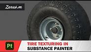 Low Poly Tire Texturing In Substance Painter
