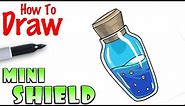 How to Draw the Mini Shield | Fortnite
