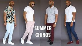 How To Wear Chinos Summer 2019/6 Summer Chino OutFits