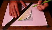 How To Draw Spirograph Pattern Art In Rectangle | Geometric Tutorial