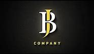BJ Letter Logo Design: Where Simplicity Meets Sophistication