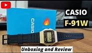 The Legendary and Beautiful Casio F-91W Watch | Best Watch for Rs. 1000 | Unboxing and Review