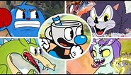 Cuphead - All Bosses with Mugman