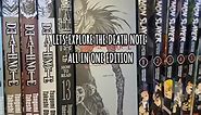 UNBOXING The DEATH NOTE ALL IN ONE EDITION MANGA #manga #Mangas #mangarecommendation #mangacollection #deathnote