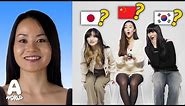 Chinese vs Korean vs Japanese try to distinguish face difference
