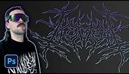 Design EVIL Black/Death Metal Logos - [Photoshop Tutorial] 2021