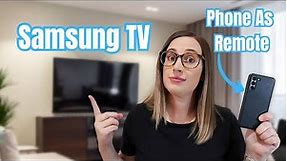Use Your Phone as a Samsung TV Remote & Buying a Replacement Remote