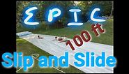 DIY Slip and Slide EASY, 100 feet long!