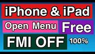 Open menu iCloud remove# fmi off# iPhone All model instant 5s to 15 pro max support