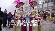 Empieza el mítico Carnaval de Venecia