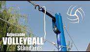 DIY Volleyball Net Standards (Portable & Adjustable)