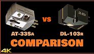 Denon DL-103r vs AT-33Sa - Phono Cartridge Comparison - Download Lossless Hires Audio Files - Vinyl