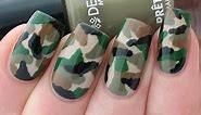 CAMOUFLAGE NAIL ART TUTORIAL