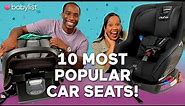 Trying the Top 10 MOST REGISTERED Car Seats of 2022! *Graco, Nuna & more!*