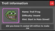 How to get Troll Frog (Find The Trollfaces RM)