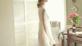 2021 Summer Sleepwear Vintage White Cotton Nightgown Plus Size Women Home Wear Night Dress Ladies