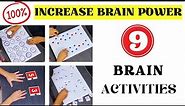 9 Brain gym Activities For Kids | Brain Gym (Age 3+)