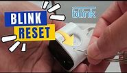 Blink Mini Indoor Camera Reset