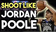 Jordan Poole Basketball Shooting Form Breakdown