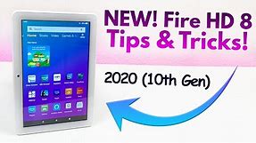 Amazon Fire HD 8 - Tips & Tricks / Hidden Features (New 2020 Model/10th Gen)