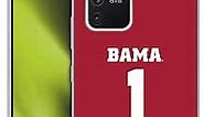 Head Case Designs Officially Licensed University of Alabama UA #1 Football Crimson Soft Gel Case Compatible with Samsung Galaxy S10 Lite