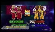 NBA Jam: On Fire Edition Big Head Lakers vs. Bulls Gameplay (PS3)