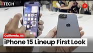 iPhone 15 First Look & Impression, This Is How The New iPhone Lineup Felt In Hand | Apple Event 2023