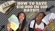 How We Saved $10,000 in 3 Months!!! | Envelope Challenge | Savings
