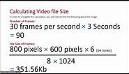 Calculations: Video File Size