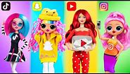 Social Network Style / 10 LOL Surprise and Barbie DIYs