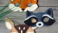 VIDEO: Felt Woodland Animal Masks