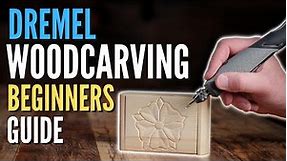 How to Wood Carve with a Dremel Tool - The Basic Beginner's Guide