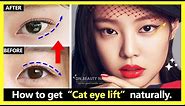 How to get Cat Eye lift natural | Lifting the corner of the eye without Surgery | Eye Lift Exercises