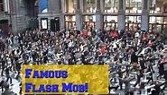 Flash mob at Antwerp station, March 23, 2009 (Sound of Music, Do Re Mi) - Topaz Video AI enhanced