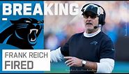 BREAKING NEWS: Panthers Fire Head Coach Frank Reich