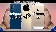 Apple iPhone 12 mini vs iPhone 5S | What's difference ???