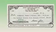 Steve Jobs signed check up for auction [Update: Sells for 400% of estimate] - 9to5Mac