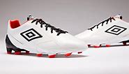 Umbro - Pure beauty: a new white / black / fiery coral...