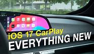 All of the iOS 17 CarPlay Features