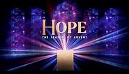 Advent Stained Glass Hope | Life Scribe Media