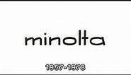 Konica Minolta historical logos