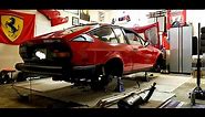 Alfa Romeo GTV6 driveline restoration and a not so brief update on our home built GTV6 restoration