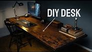 Building a Desk using Cheap Wood (DIY)