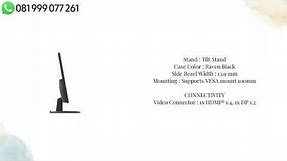 Monitor LENOVO D32q-20 31.5 QHD IPS 75Hz 4ms Port HDMI 65F7GAC1WW #umahit #tokokomputer #tokoonline