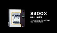 Introducing Lynxter S300X - The first IDEX Silicone 3D Printer