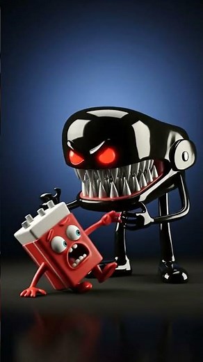 Stapler Terror Animation | Terrifying 3D Animation of a Living Stapler Gone Rogue!