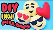 How to Make Mini Emoji Pillows NO SEW Easy Project